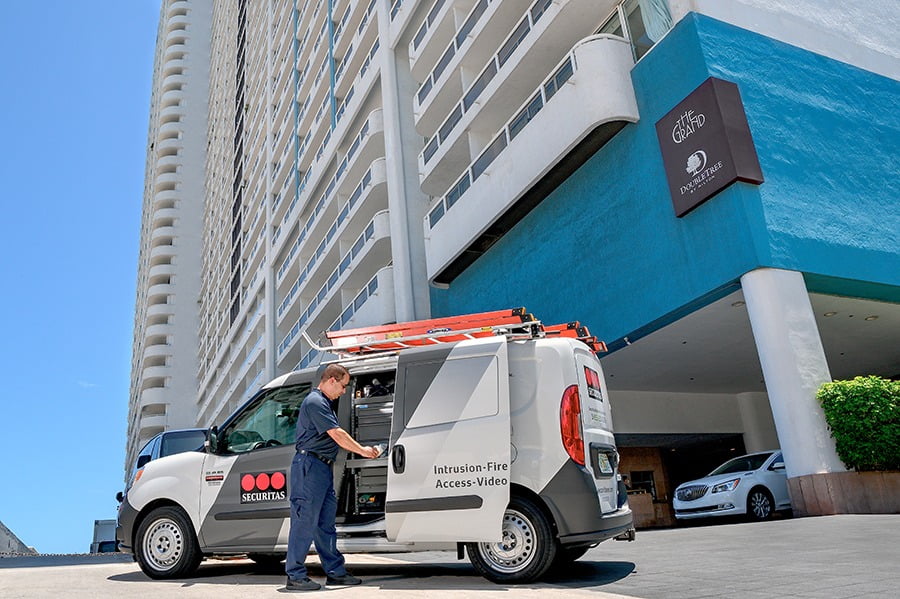 The DoubleTree by Hilton Grand Hotel in downtown Miami was in desperate need of an upgrade before Securitas came along. 