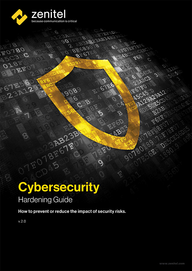 Zenitel Cybersecurity Hardening Guide