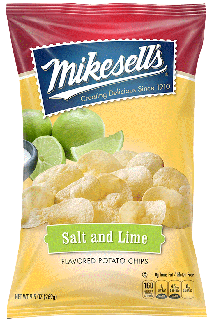 Potato chips, Salt, Lime, Bag, Packaging, Logo, Branding