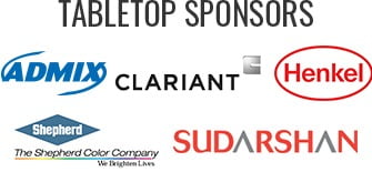 Sponsor Logos, Admix, Clariant, Henkel, Shepherd, Sudarshan