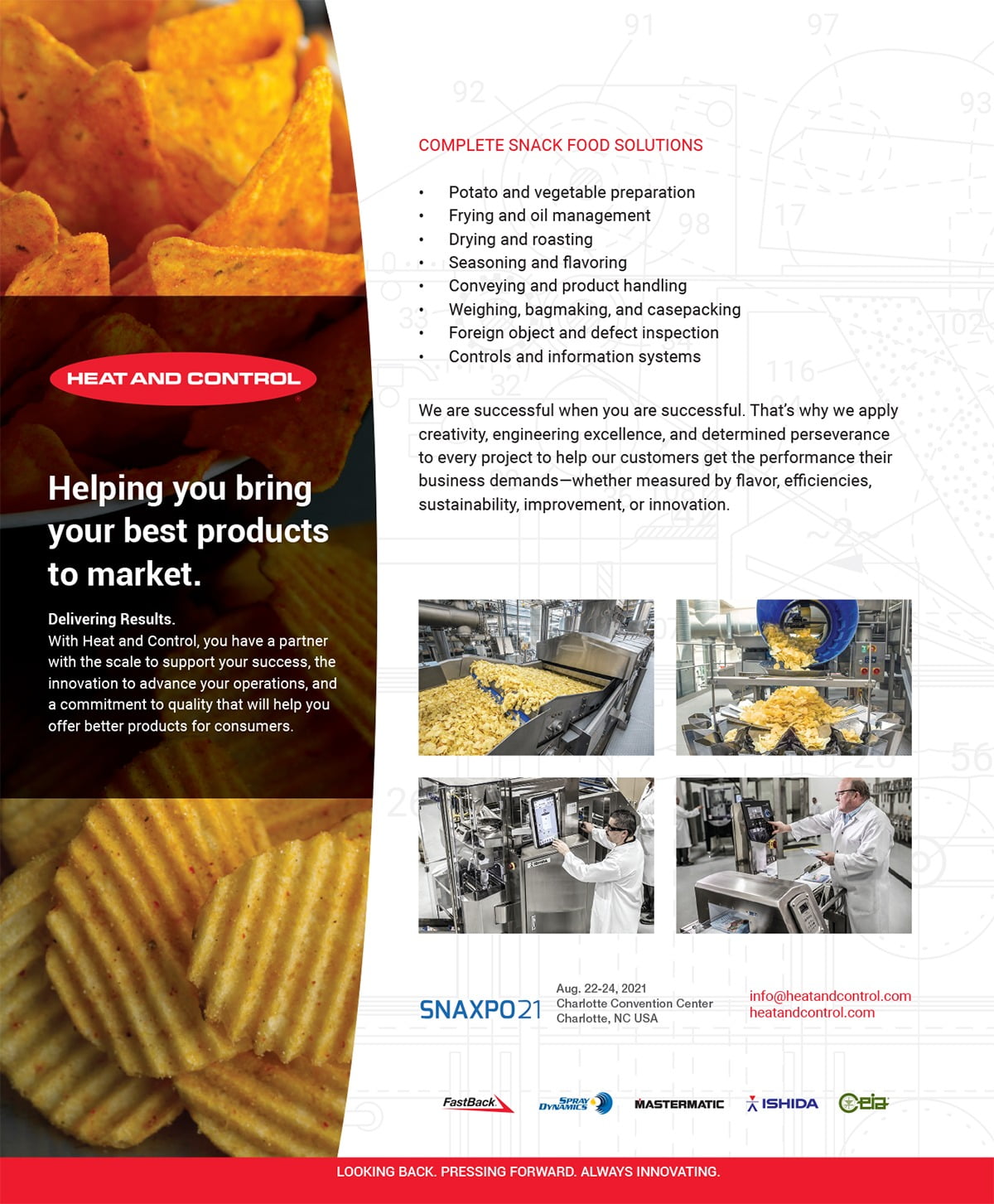 Full page ad, Chips, Nachos, Potato chips, Salty snacks, Logo, Equipment photos
