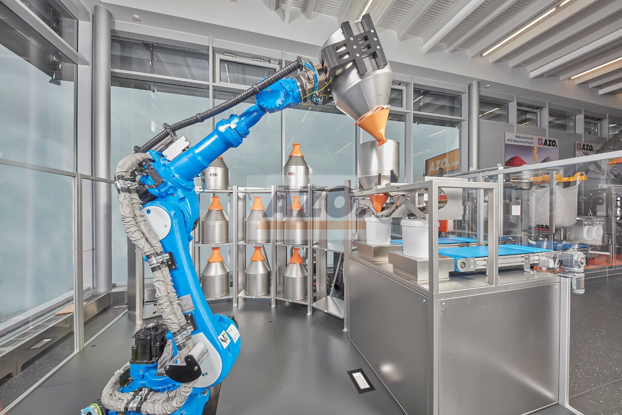 Production line, Interior, Factory, Industrial, Machine, Robot arm