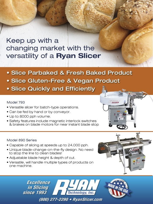 Breads, Rolls, Breadsticks, Baked Goods, Equipment, Machines