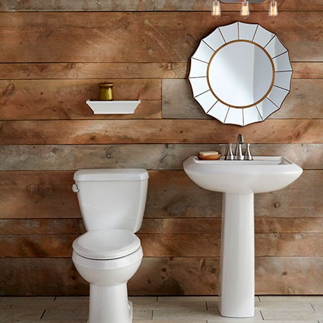 Plumbing fixture, Bathroom sink, Brown, Mirror, Property, Tap, White, Light, Toilet
