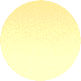 Circle shape with soft yellow gradient