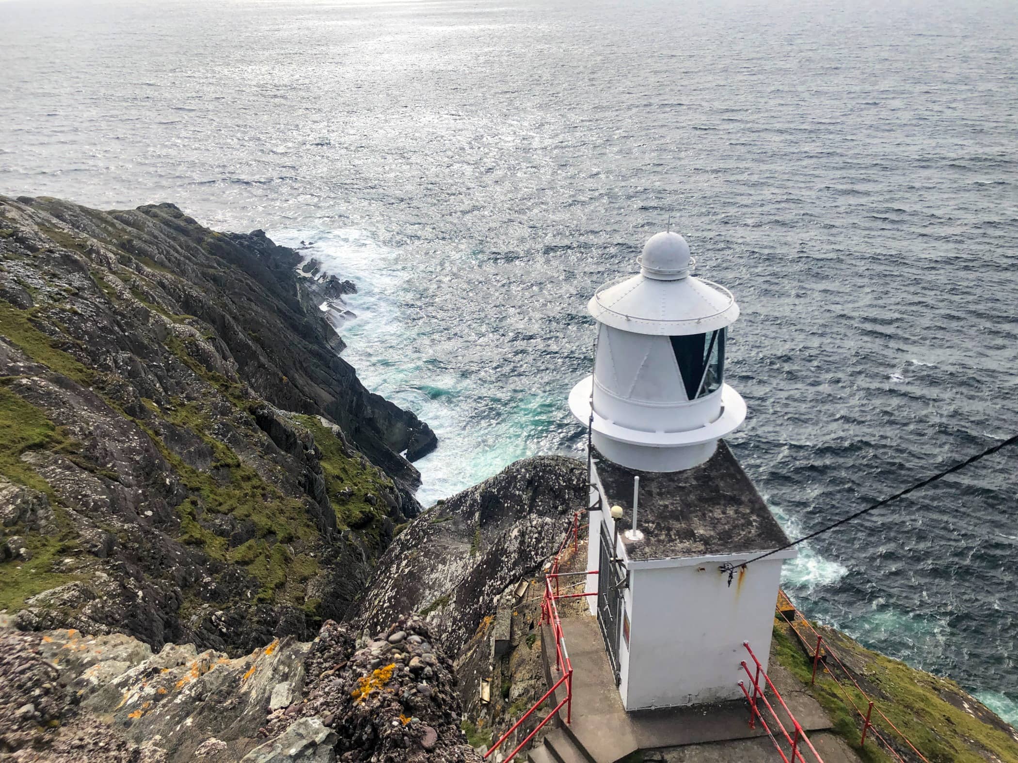 Lighthouse, Promontory, Ocean, Coast, Sky, Sea