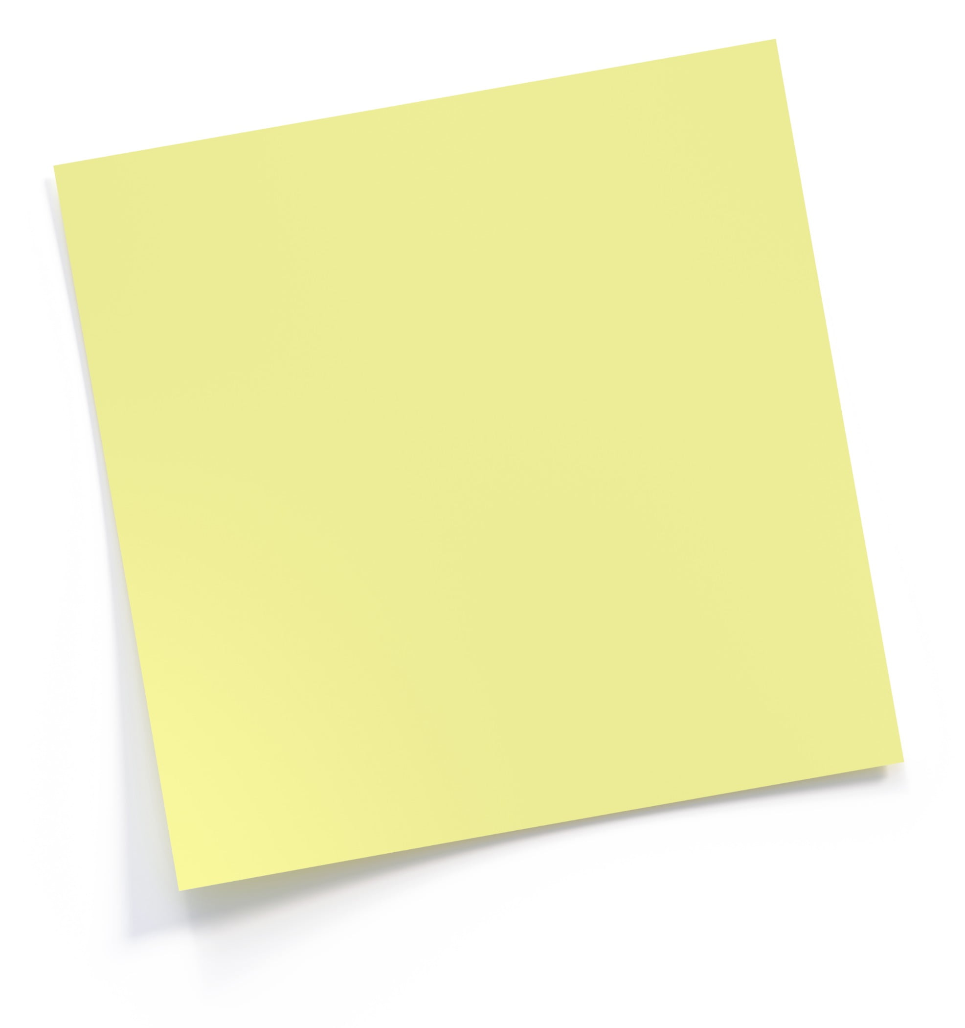 Post-it note, Rectangle