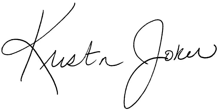 Kristin Joker signature