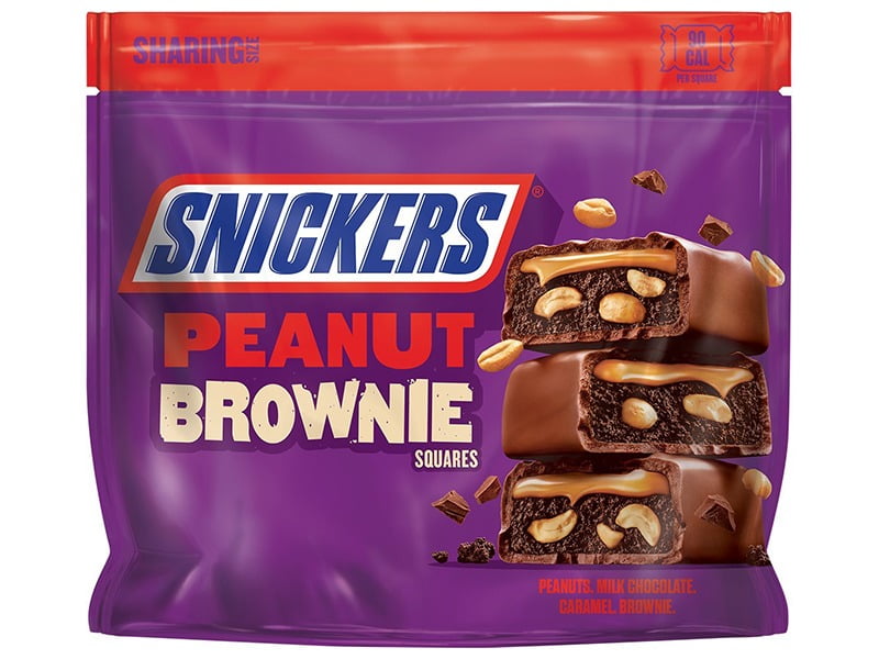 SNICKERS Peanut Brownie Stand Up Pouch