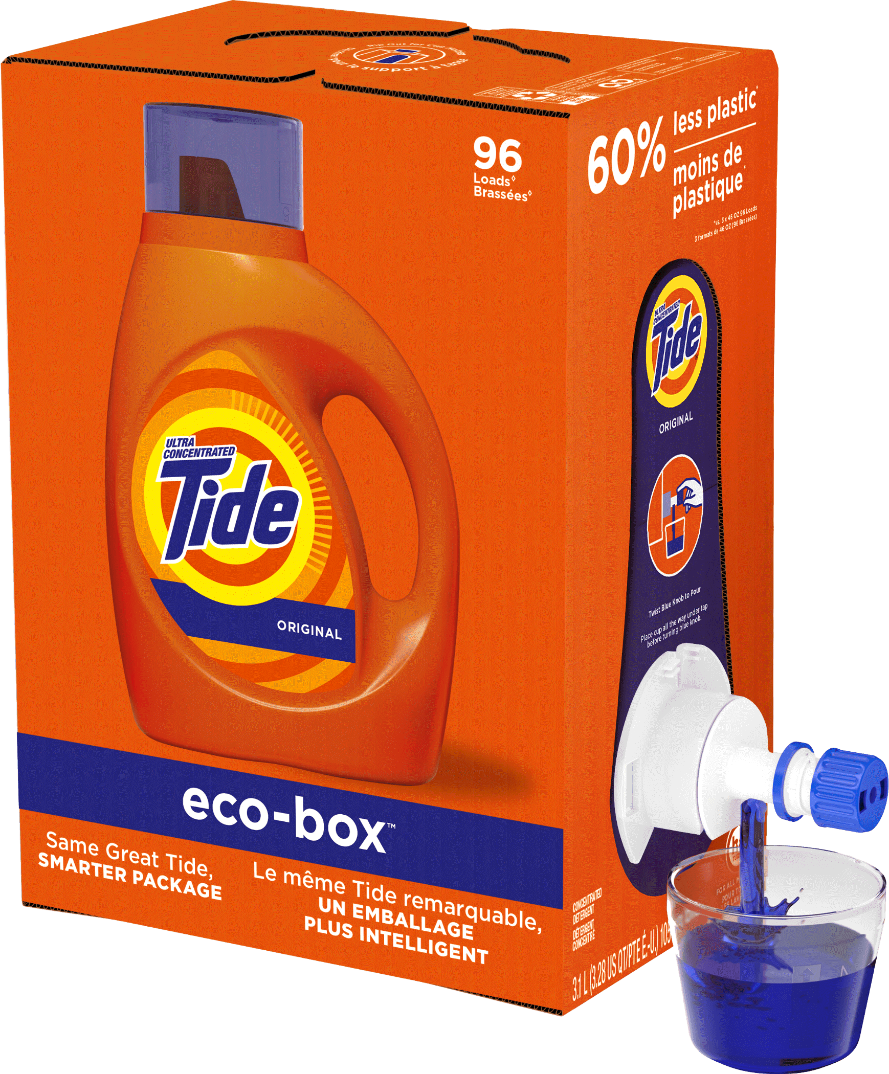 PG added the Eco-Box to its range of laundry detergents.