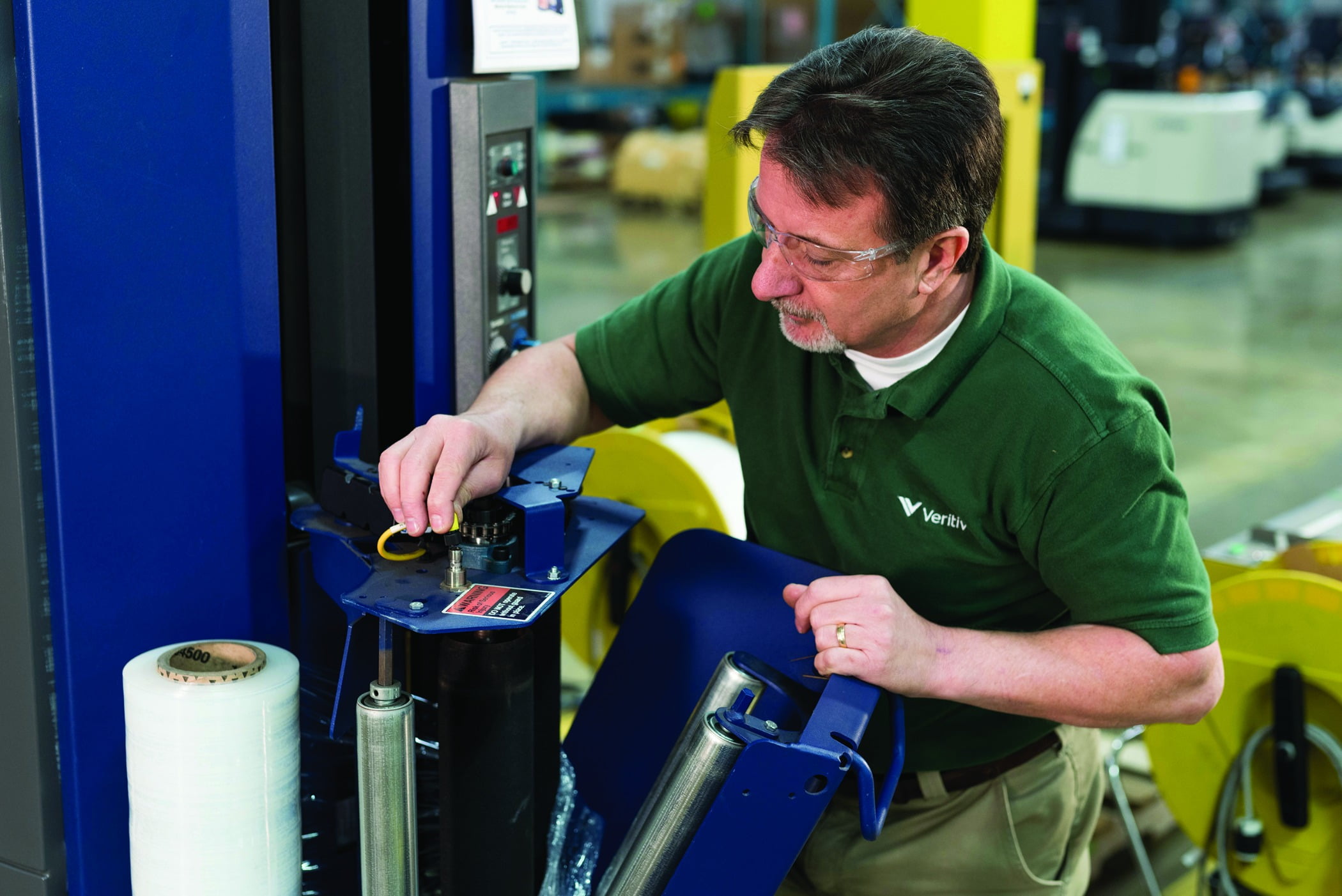 Factory-trained technician can analyze, repair and maintain equipment