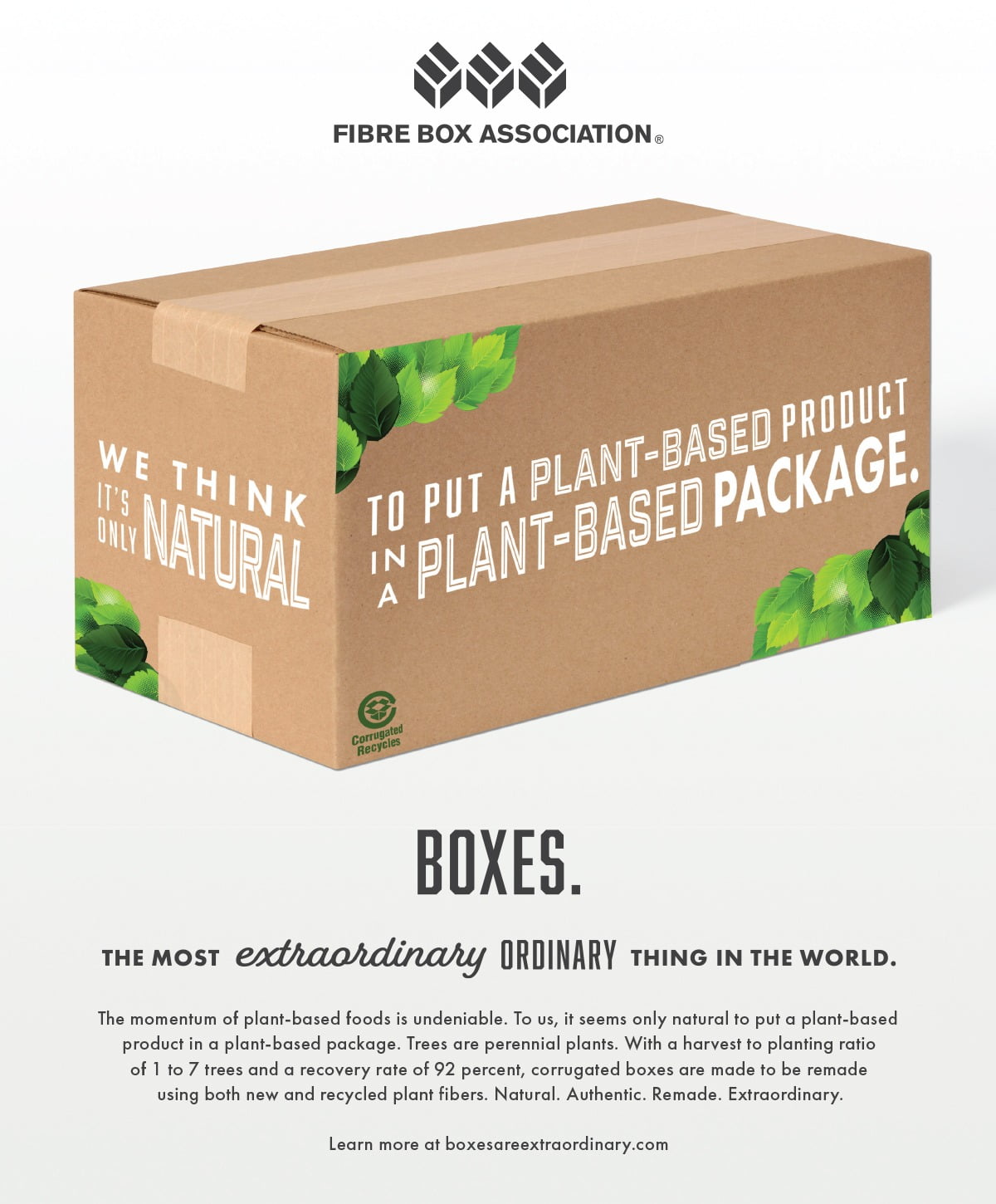 Advertisement: Fibre Box Association