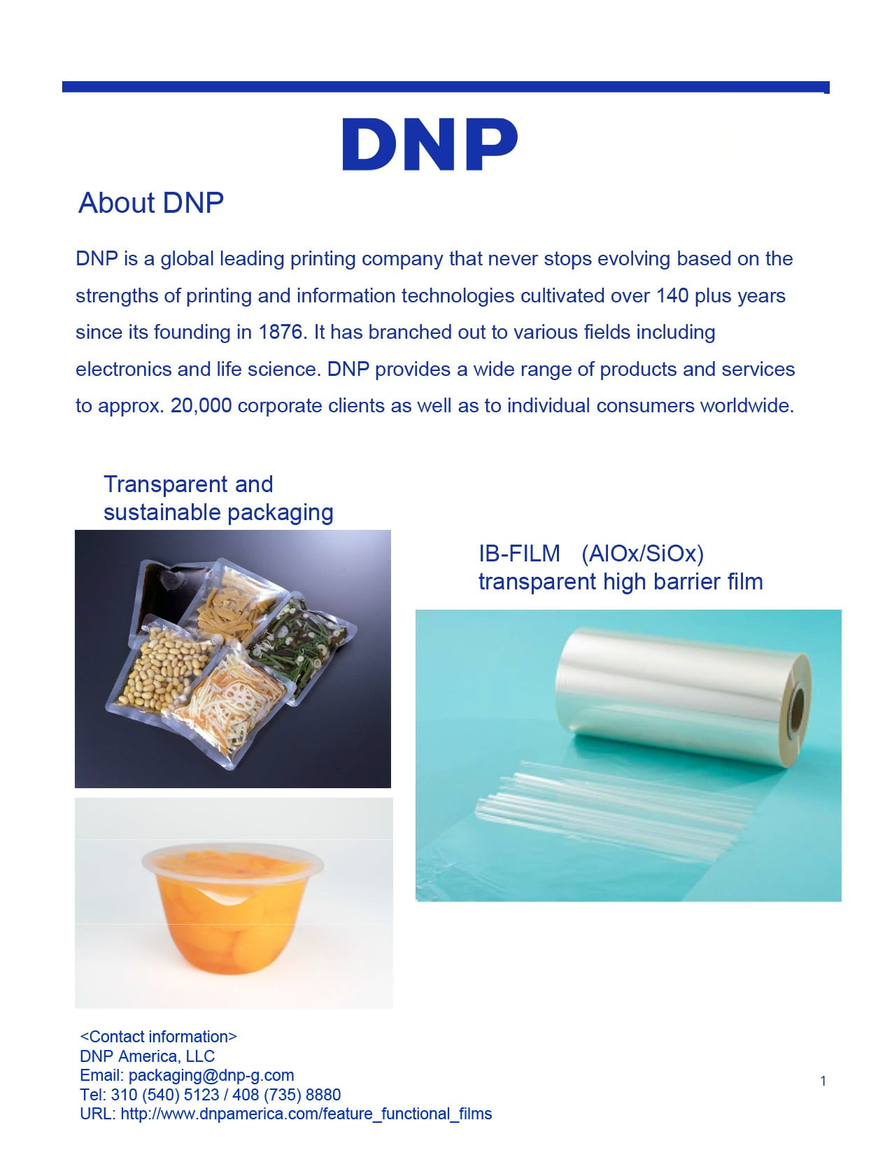 Advertisement: DNP