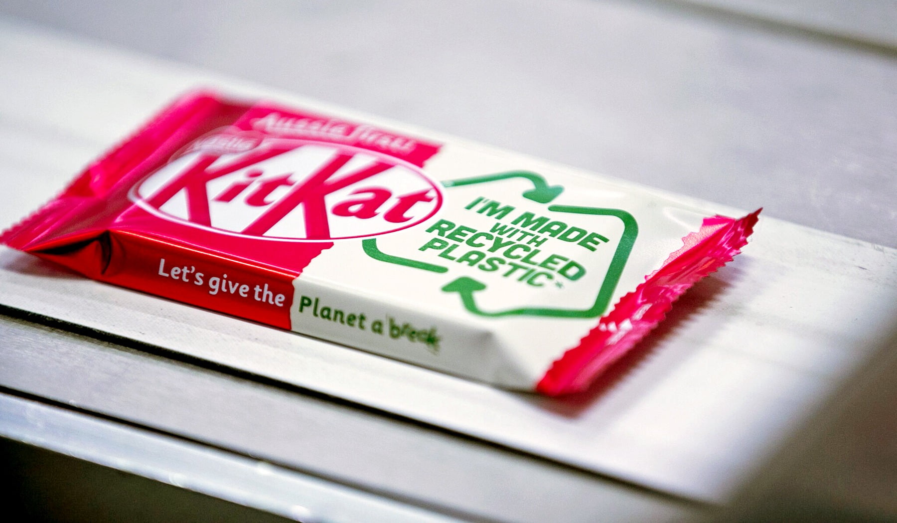 KitKat soft packaging