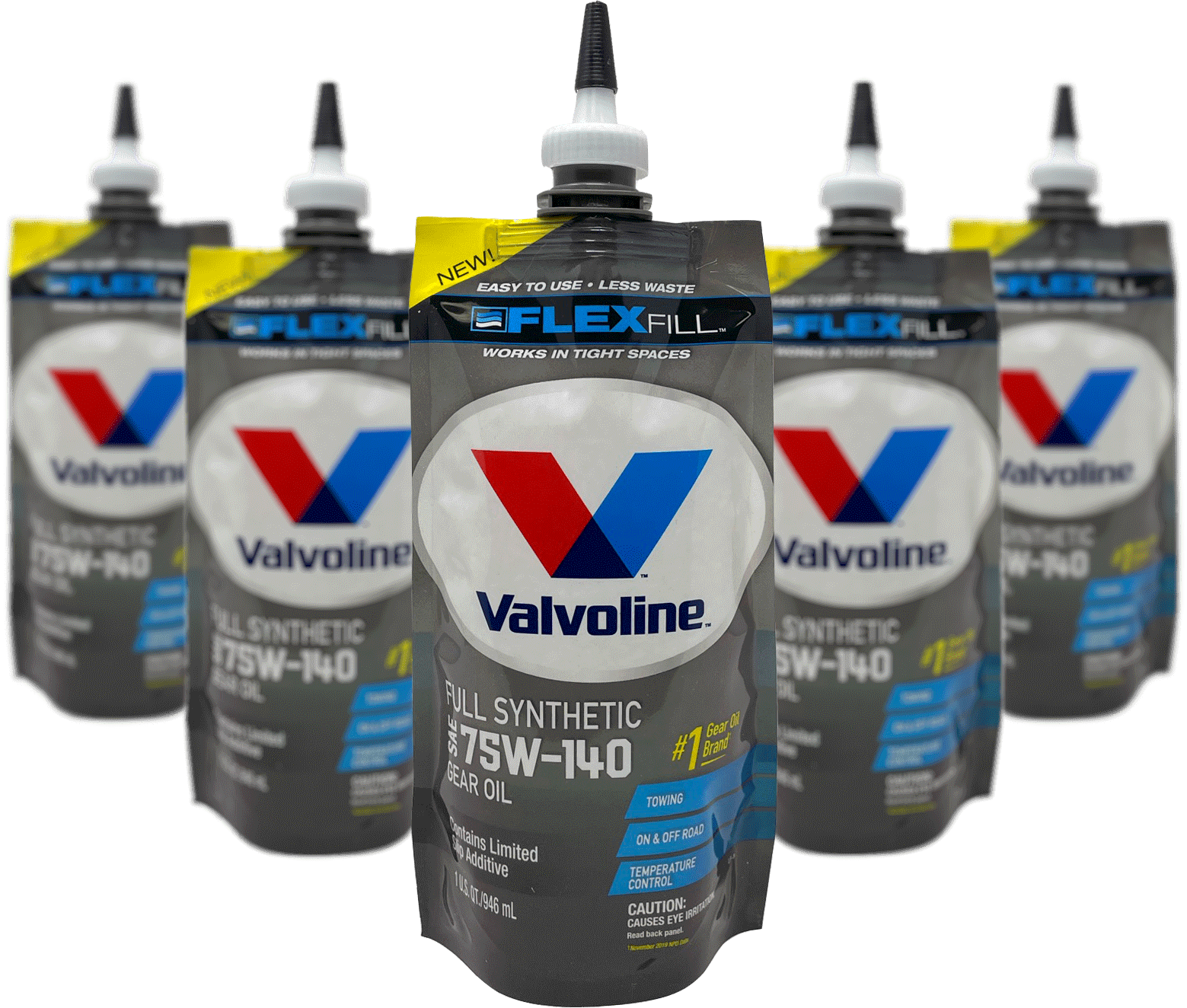 Valvoline oil in pouch