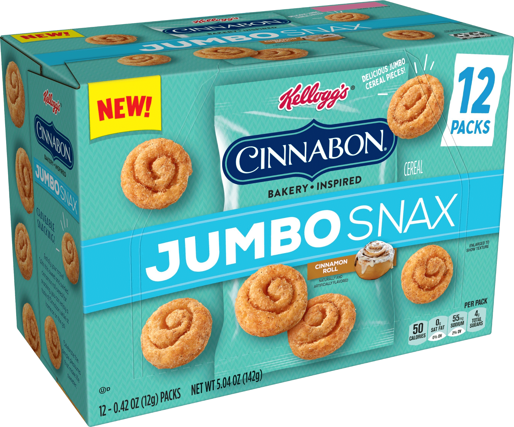 Cinnabon Jumbo Snax