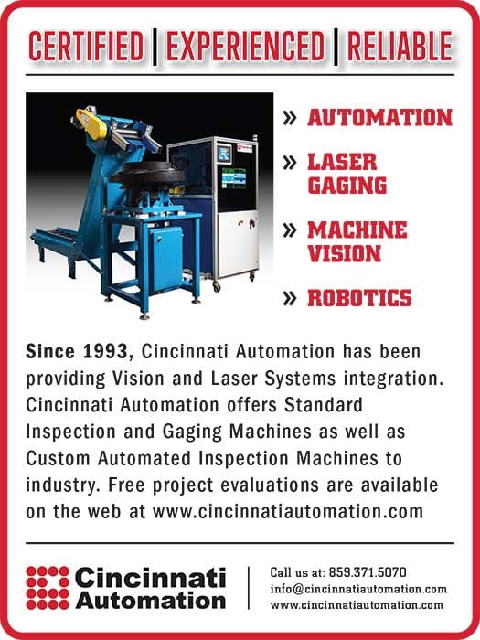 Cincinnati Automation Ltd. - Certified/Experienced/Reliable