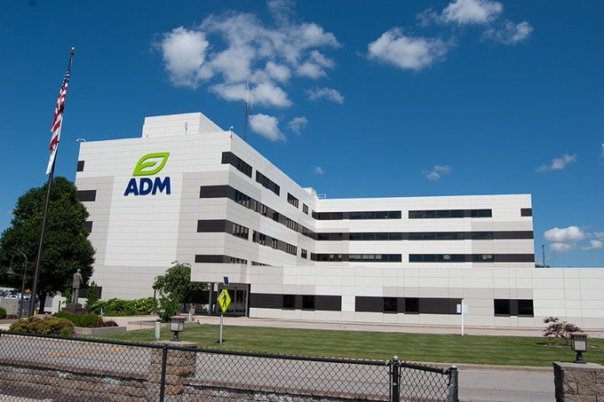 Pictured here is ADMs North America Headquarters in Decatur, Ill. 