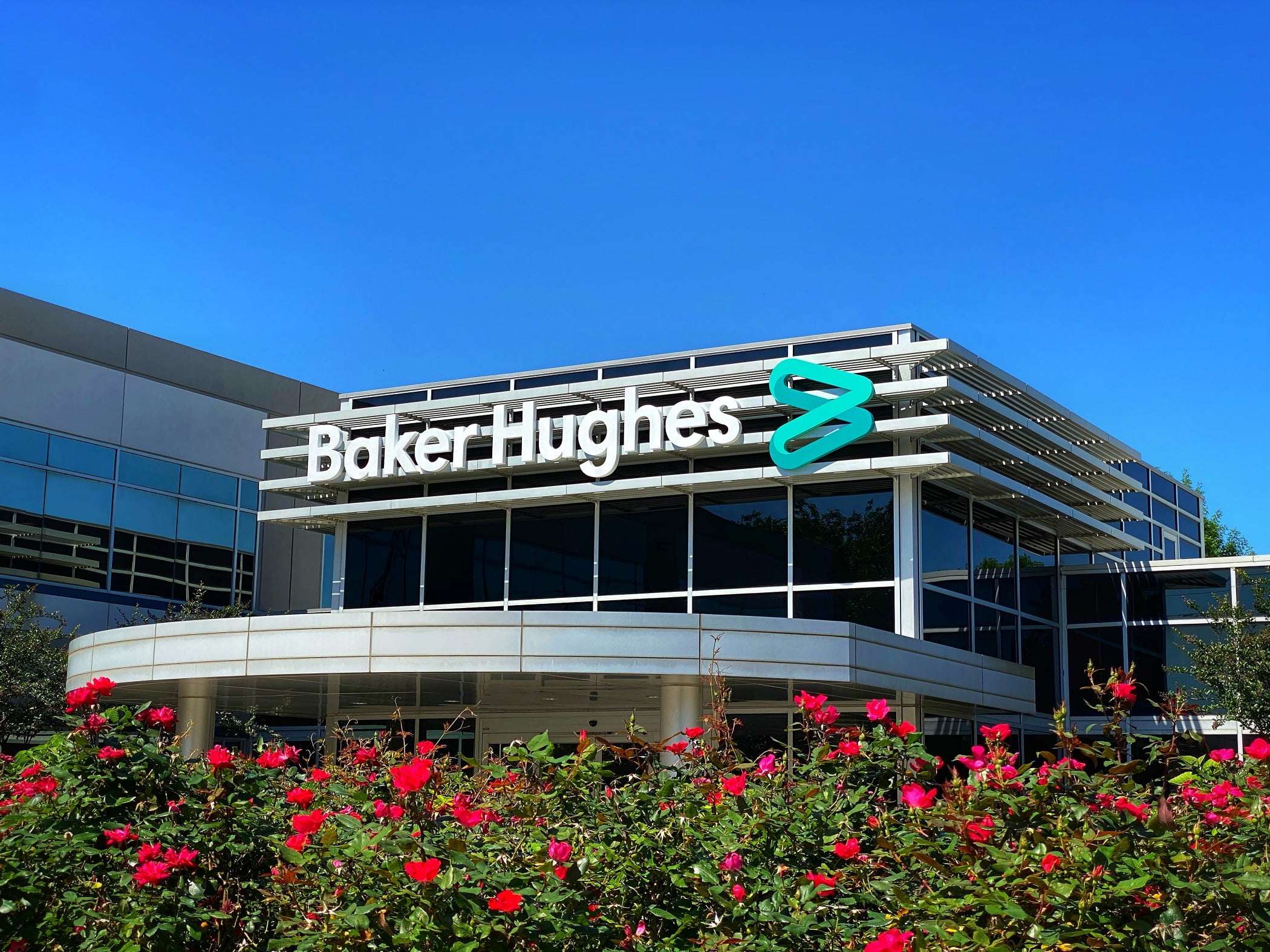 Baker Hughes U.S. headquarters campus in Houston pictured here is one building on a multi-site campus. Photo courtesy of Baker Hughes