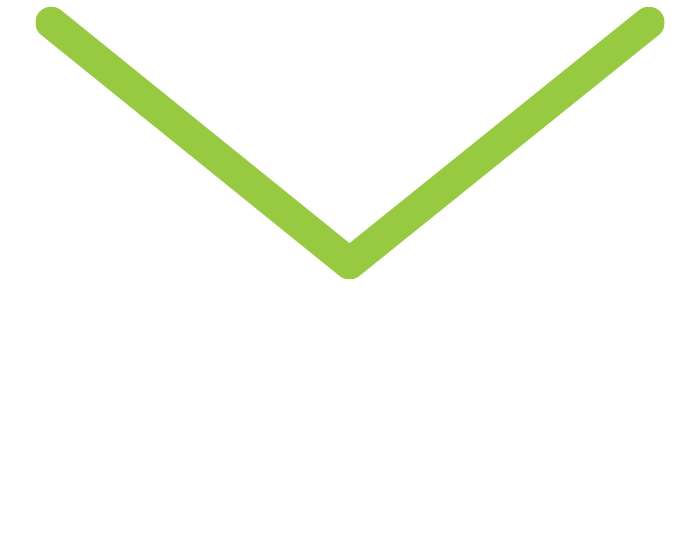 Green V-shaped icon pointing down, commonly used for dropdowns or to expand content.