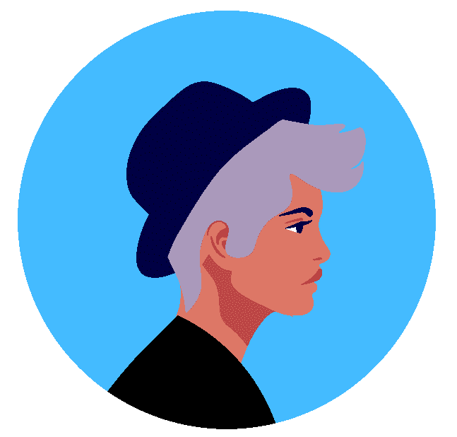 Turquoise, Illustration, Cartoon, Chin, Head